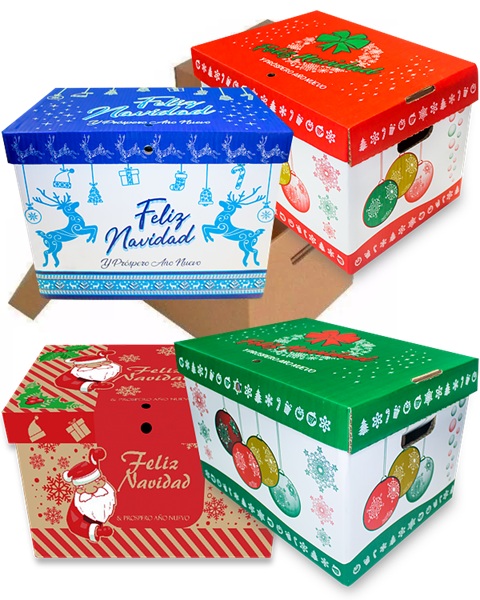 Cajas navideñas